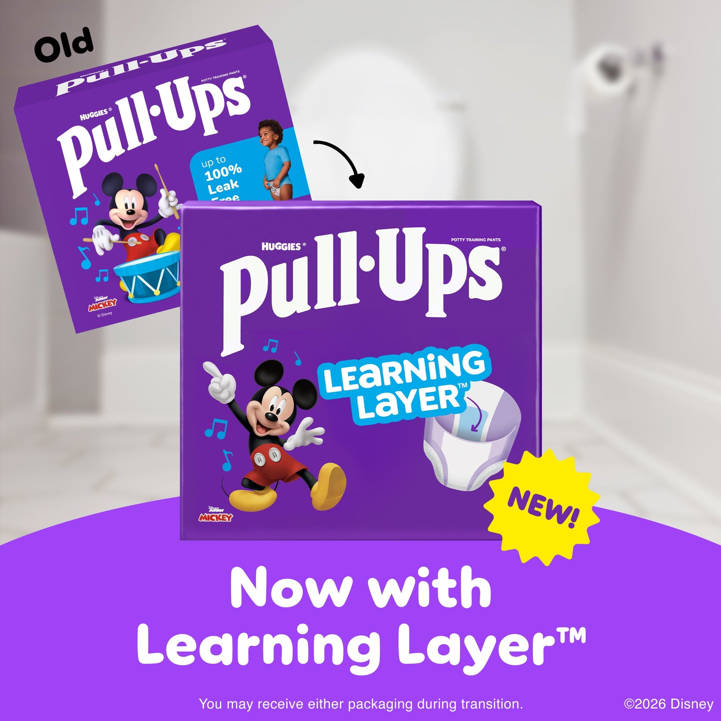 Pull-Ups Boys' Potty Training Pants, 4T-5T (38-50 lbs)