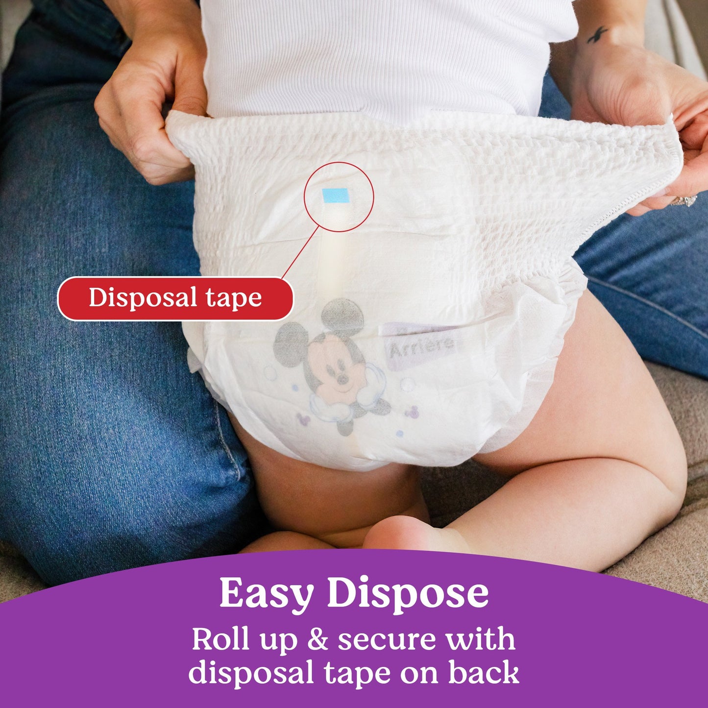 Huggies Little Movers HuggFit 360° Baby Diapers with 360° Waistband, Size 5 (27+ lbs)