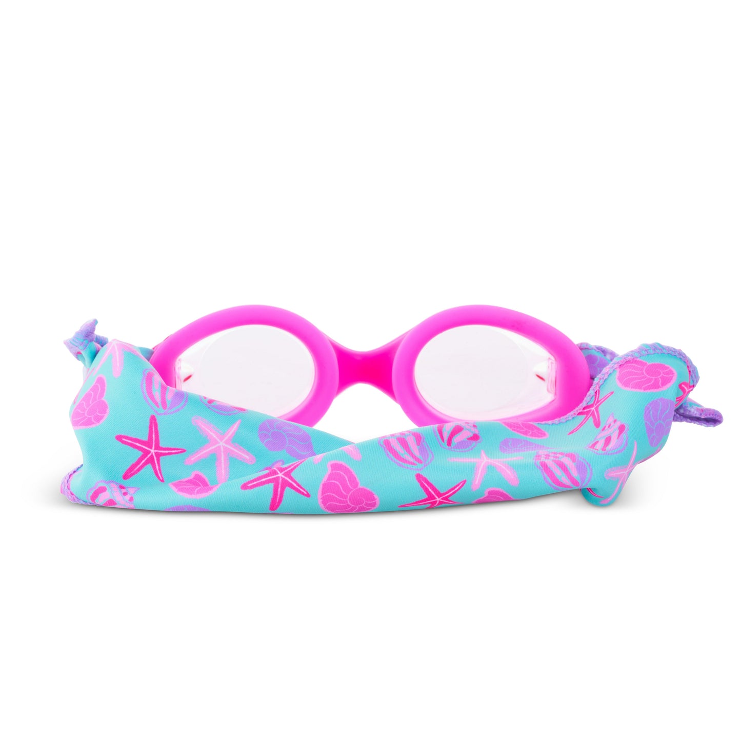 Aqua2ude Comfort Fabric Strap Kids Swim Goggle - Pink