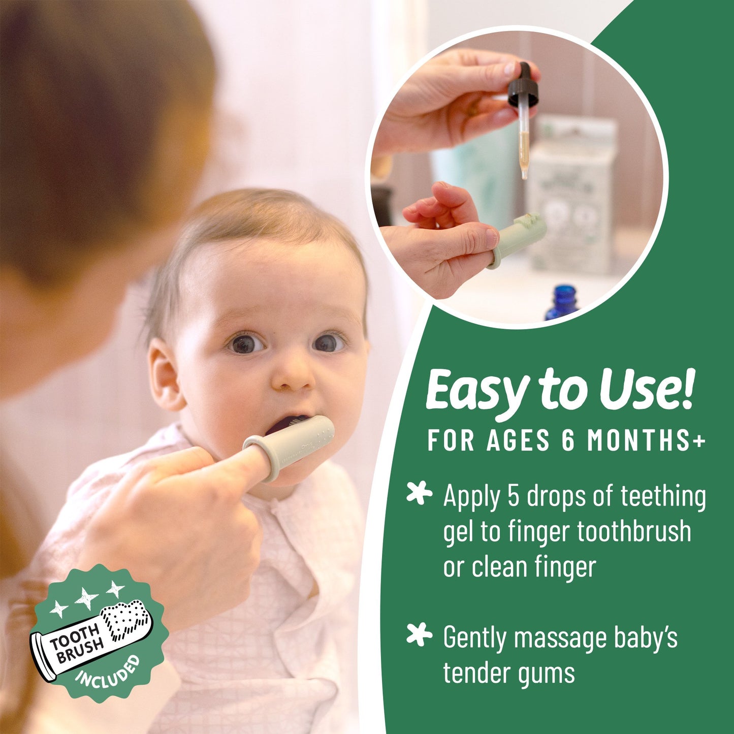 Legendairy Milk Teething Organic Drops (6+ Months)