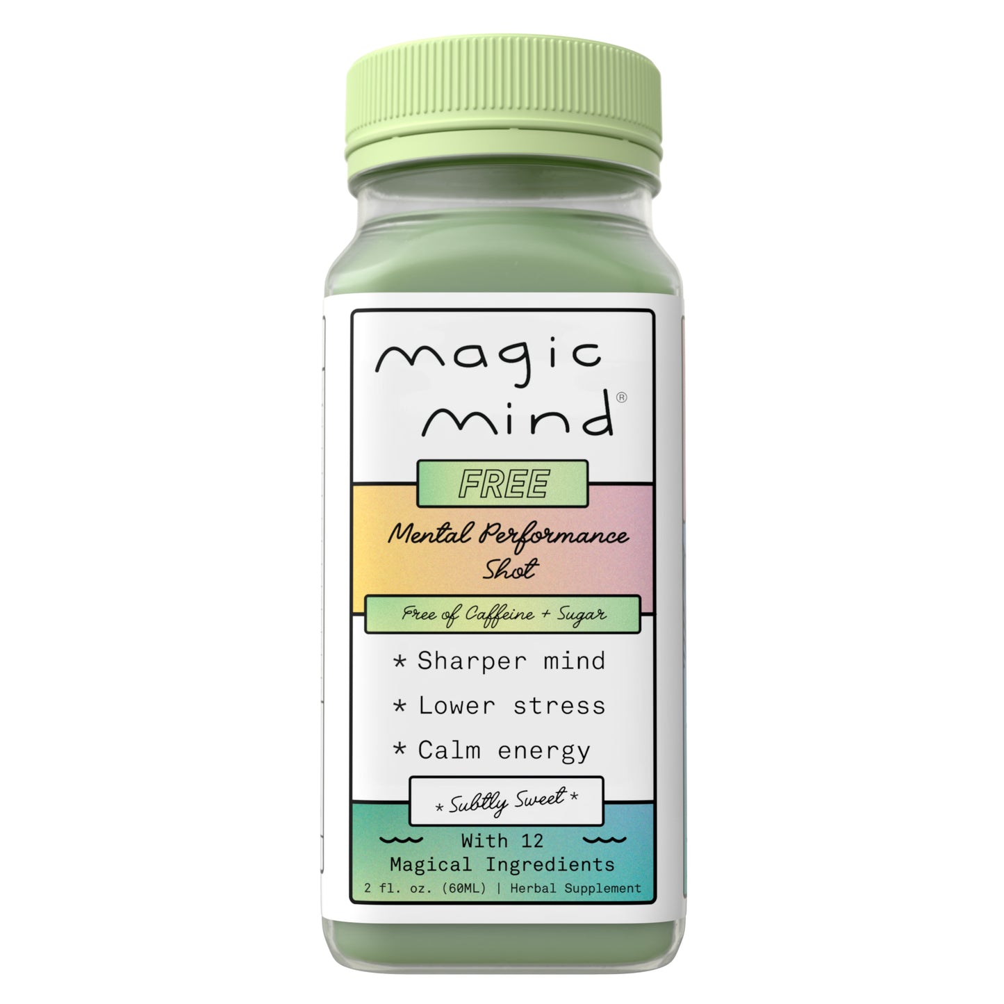 Magic Mind Caffeine Free & Sugar Free Mental Performance Shot