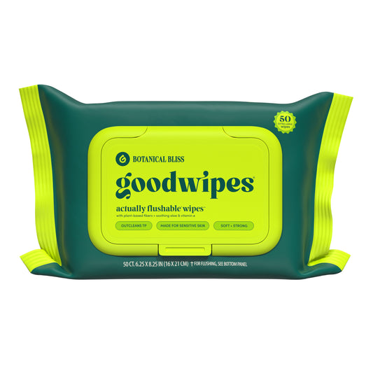 Goodwipes XL Flushable Wipes - Botanical Bliss