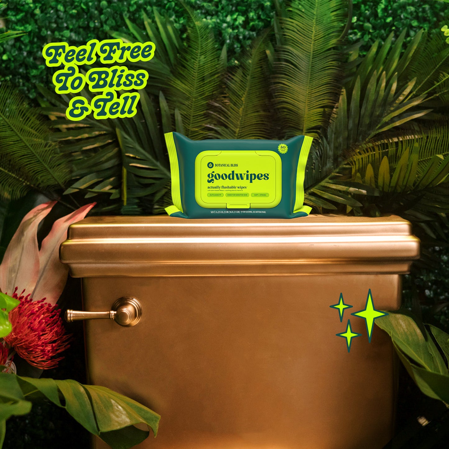 Goodwipes XL Flushable Wipes - Botanical Bliss