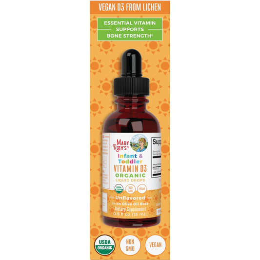 Mary Ruth's Infant & Toddler Organic Vitamin D3 Drops