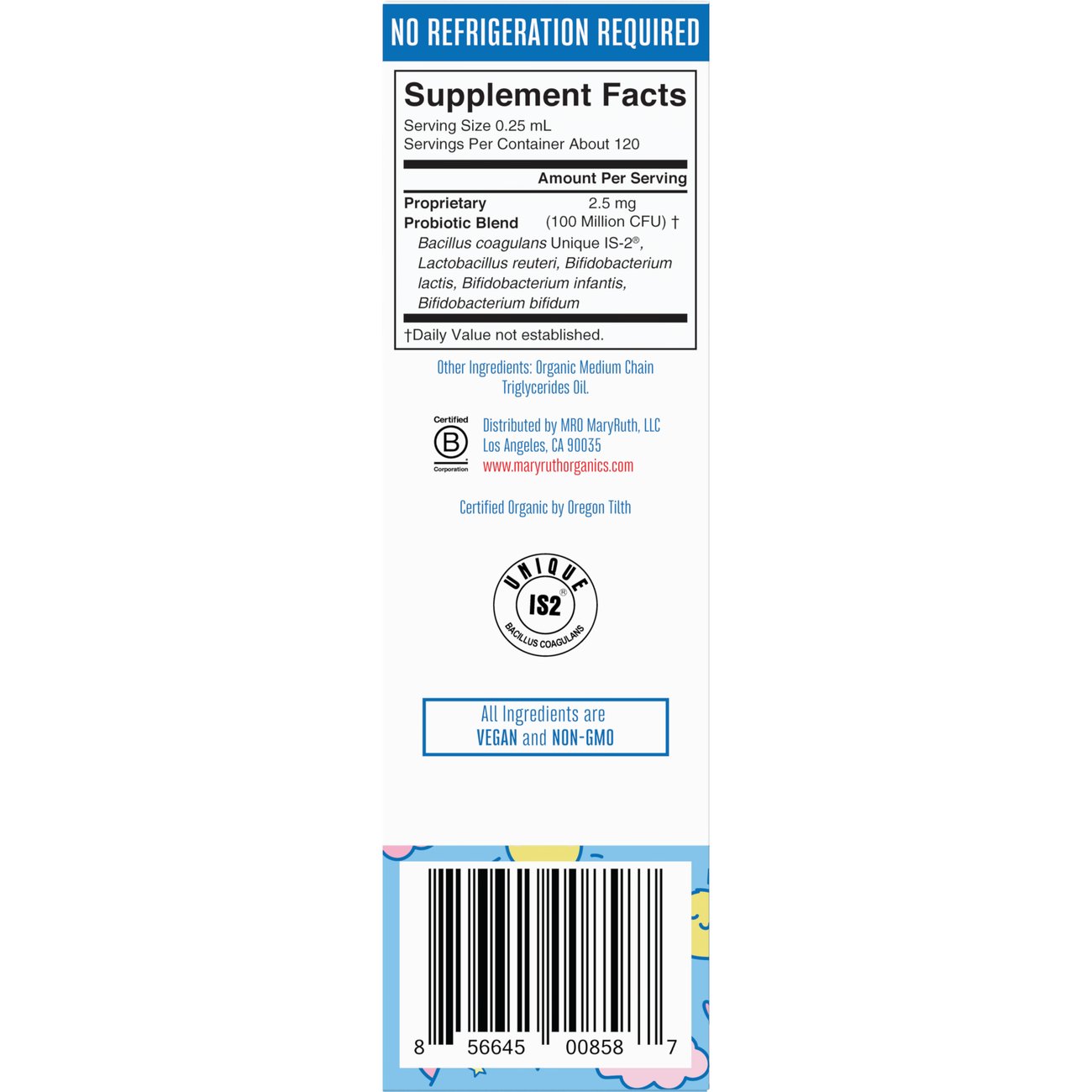 Mary Ruth's Organic Infant Liquid Probiotic