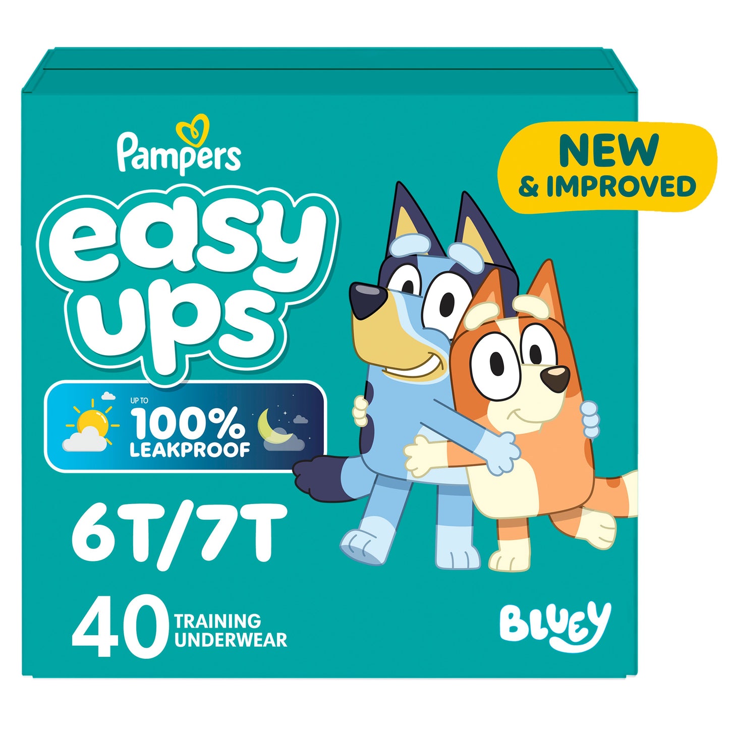 Pampers Easy Ups Bluey Training Underwear - Size 8 (6T-7T)