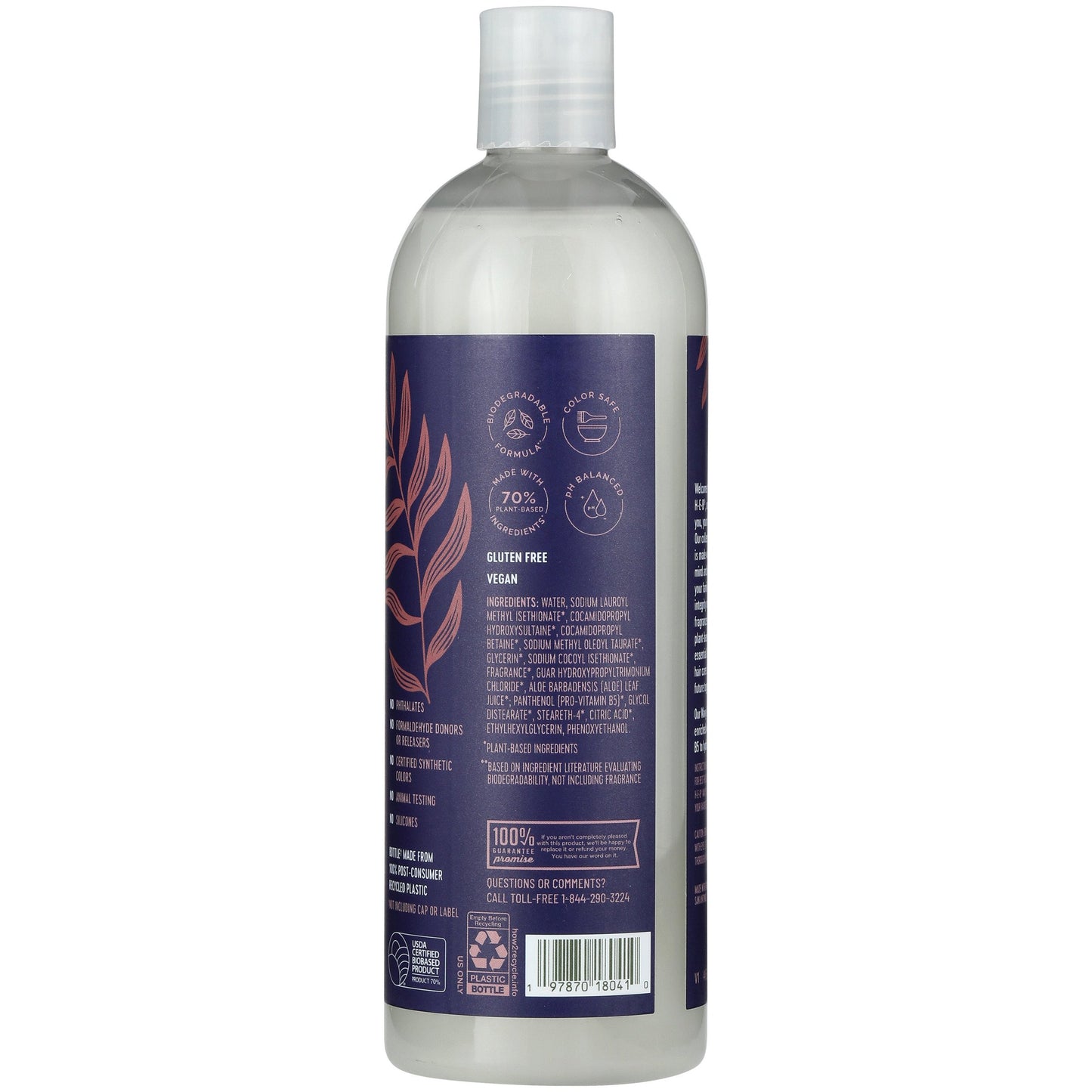 Field & Future by H-E-B Shampoo for Wavy & Curly Hair - Coconut Milk & Honey Scent