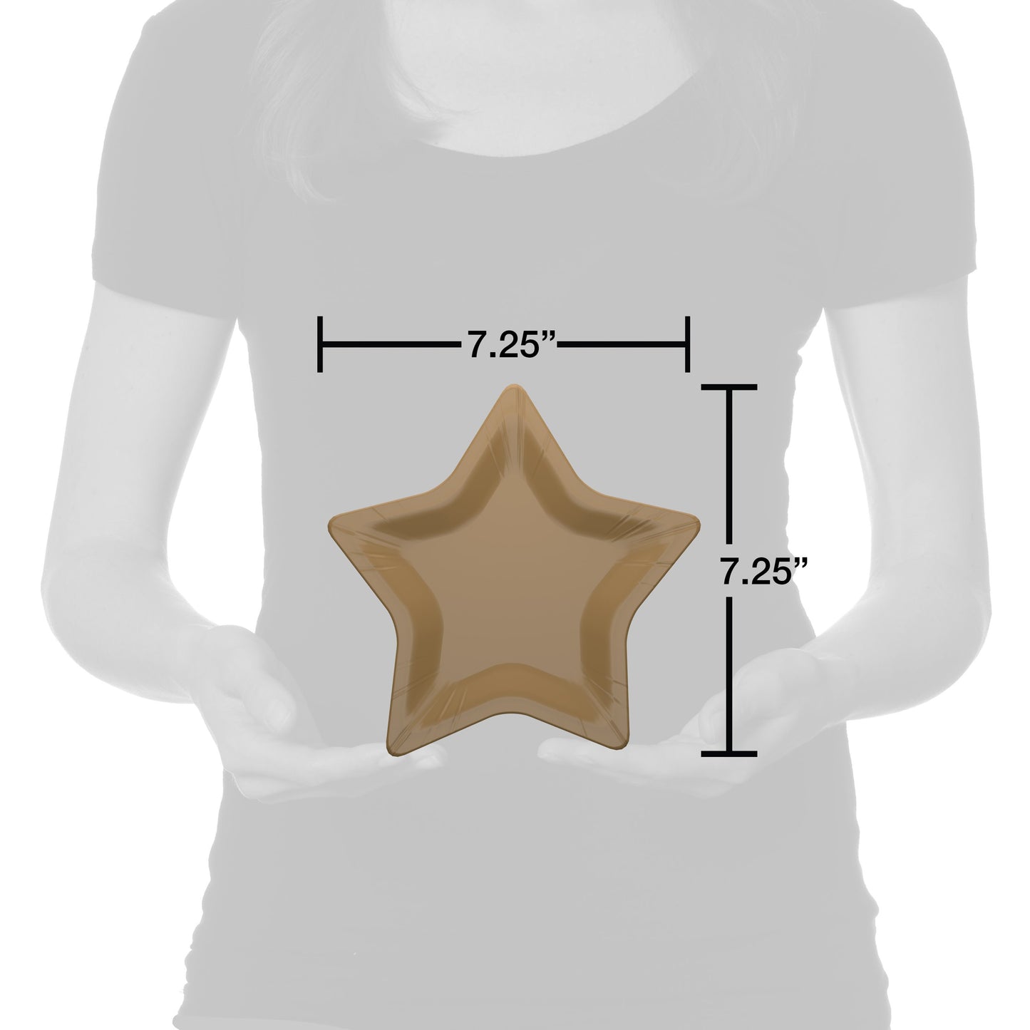 American Greetings Gold Star 7" Paper Plates