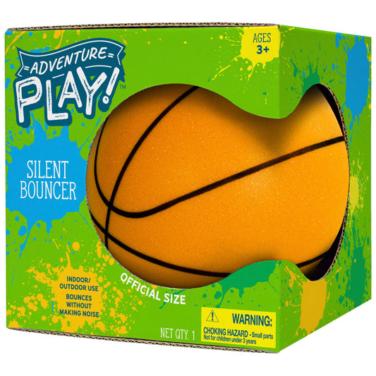 Adventure Play! Silent Bouncer Basketball
