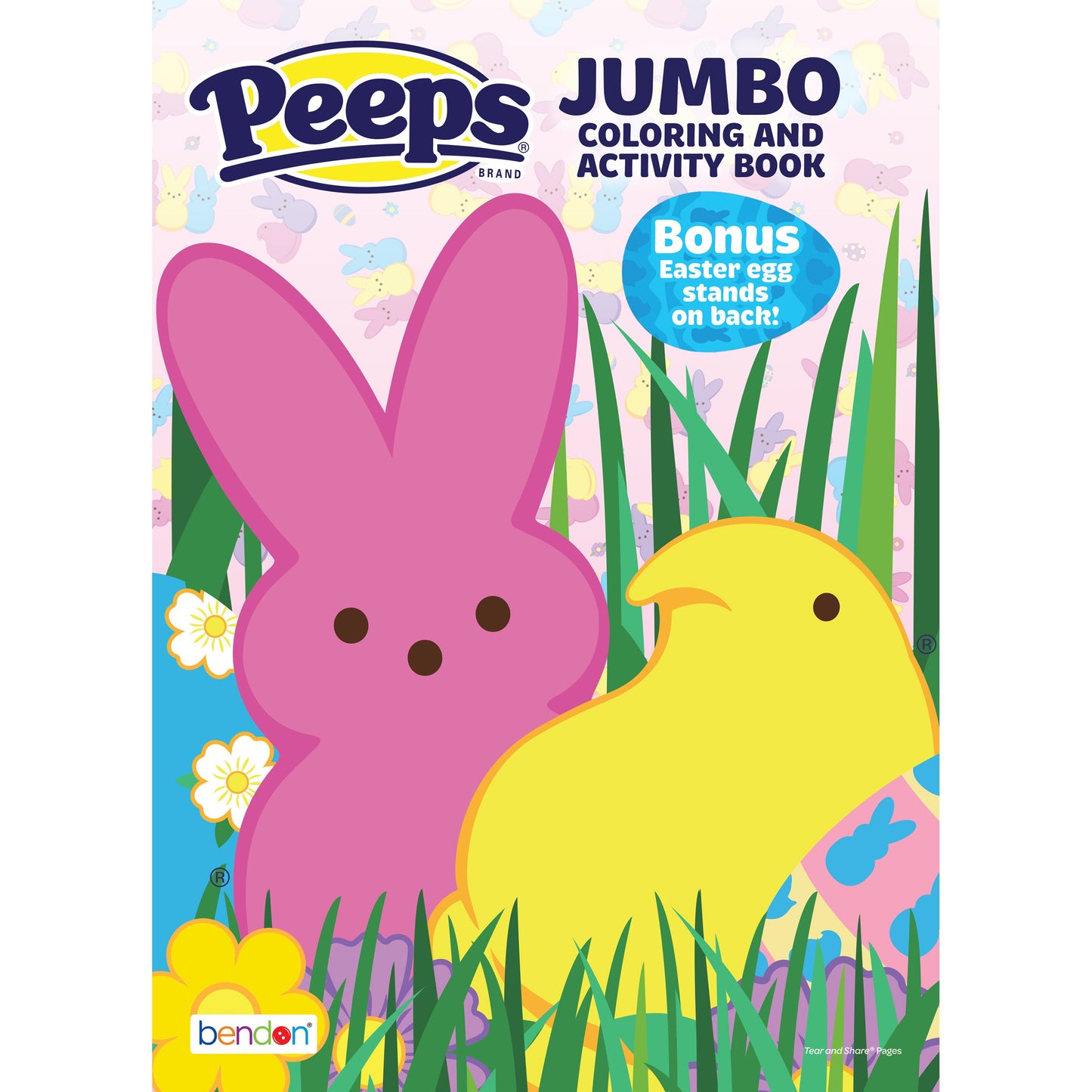 Bendon Peeps Jumbo Easter Coloring & Activity Book