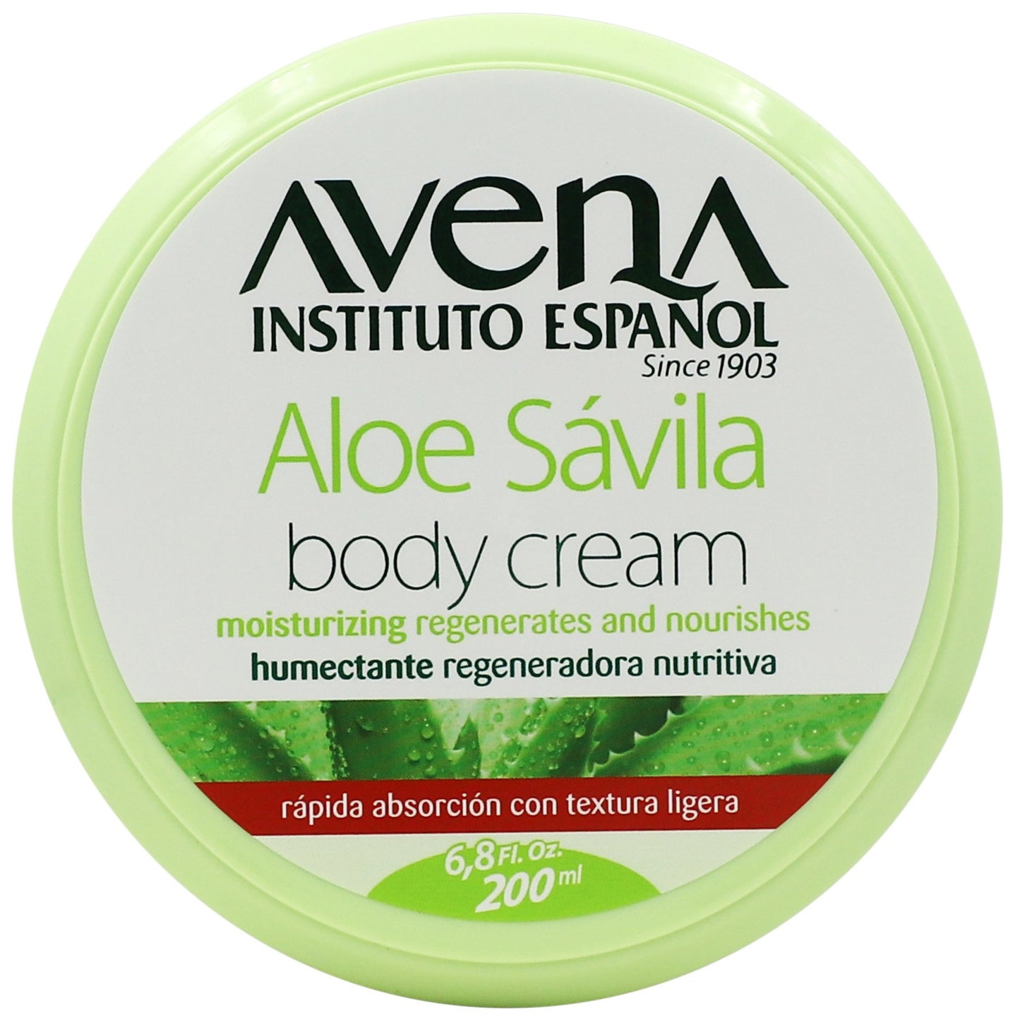 Avena Aloe Savila Moisturizing Body Cream