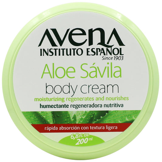 Avena Aloe Savila Moisturizing Body Cream