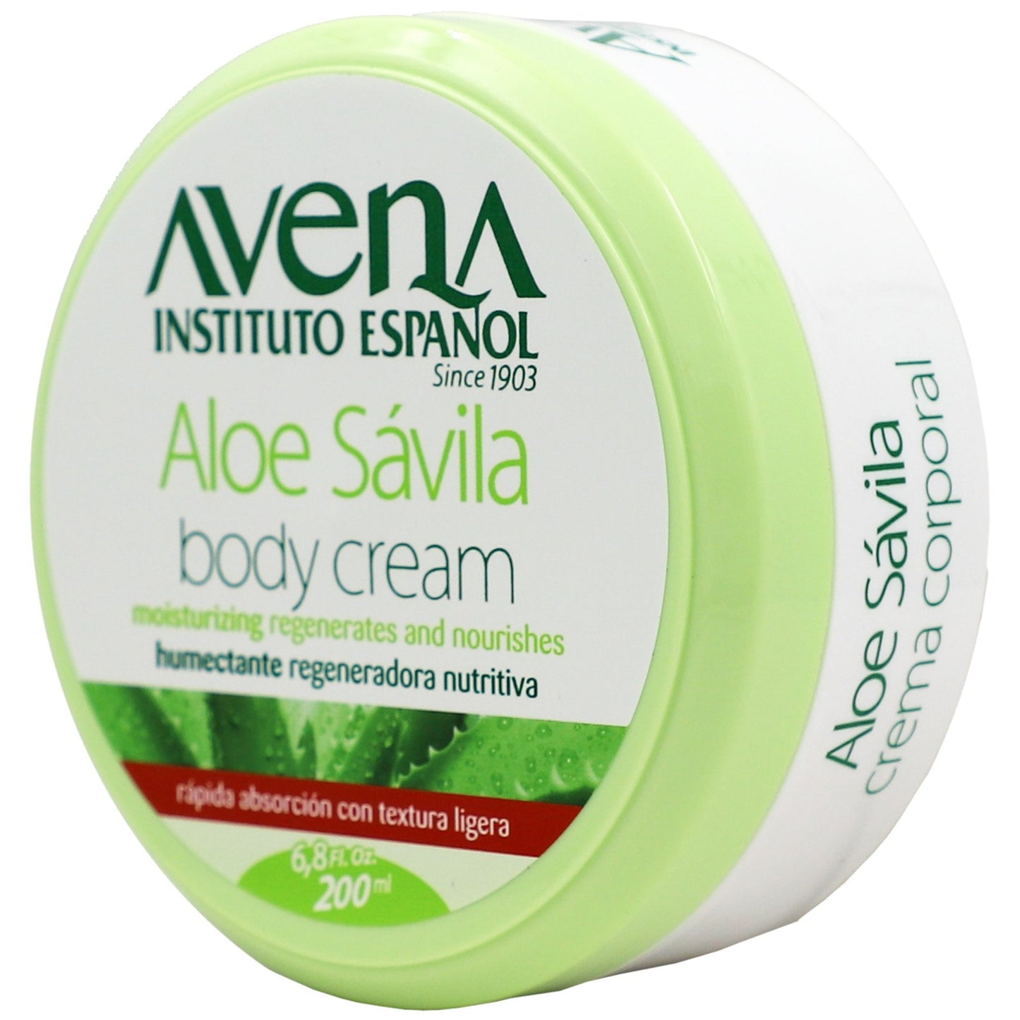 Avena Aloe Savila Moisturizing Body Cream