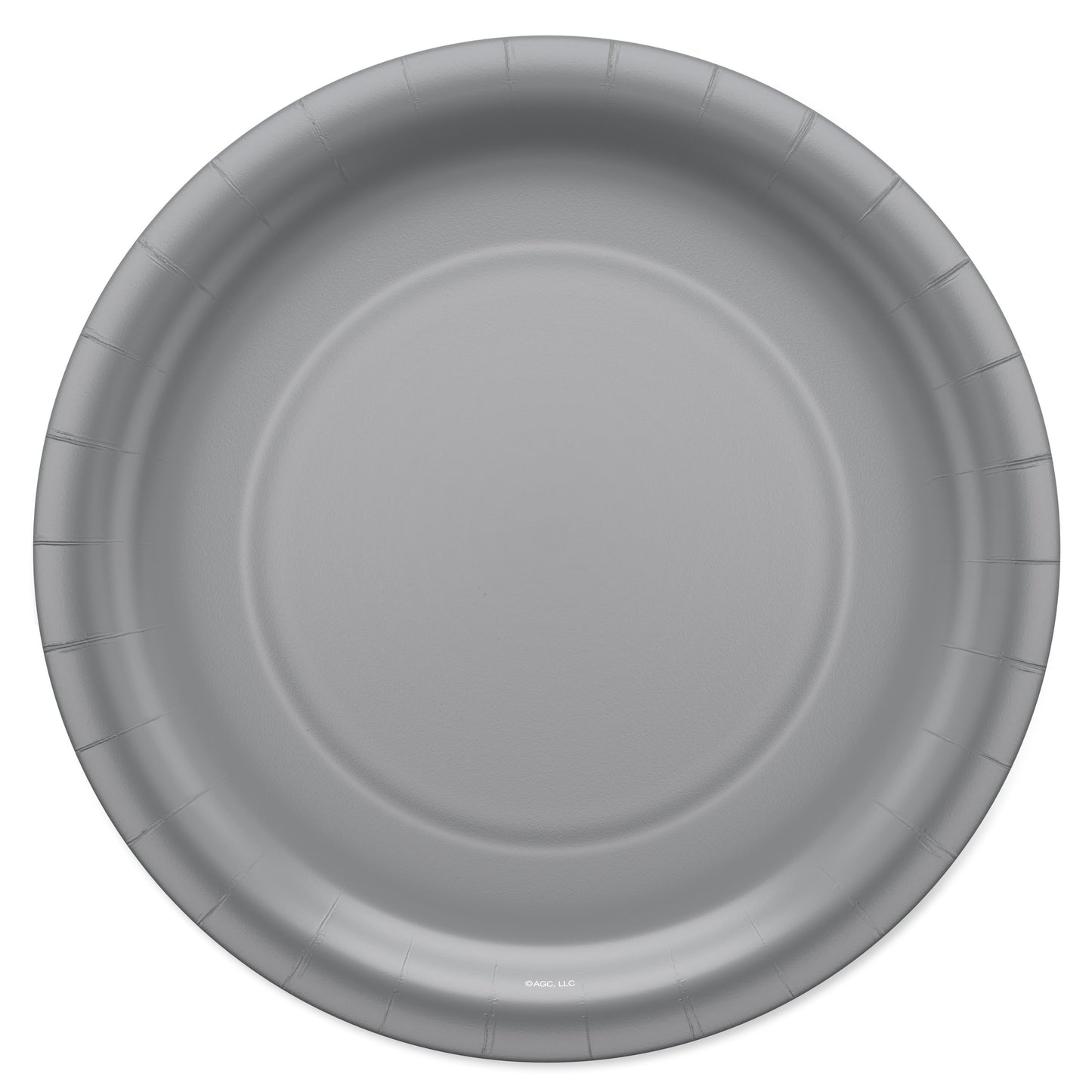 American Greetings Silver 9" All Occasion Paper Plates