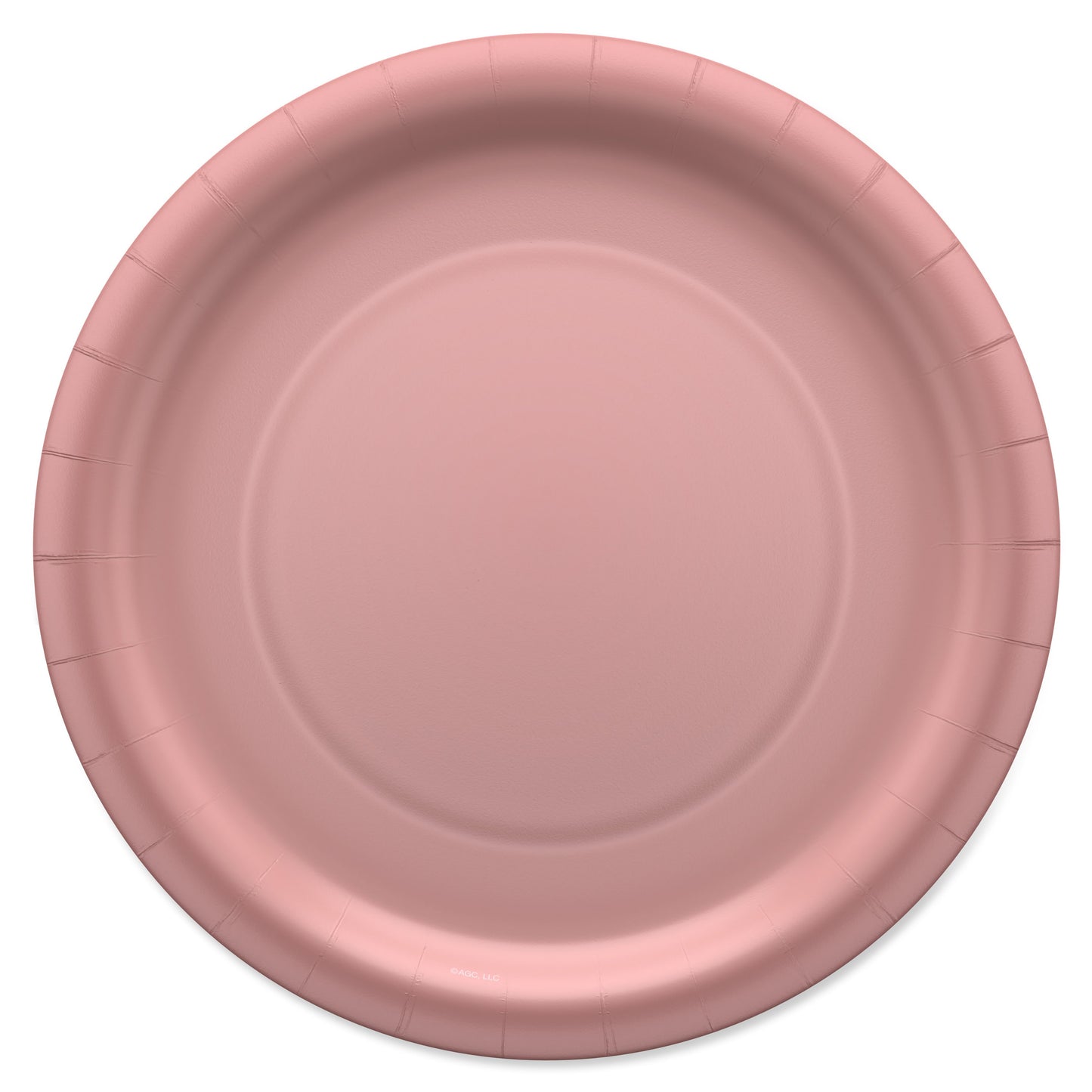 American Greetings Pink 9'' Paper Plates