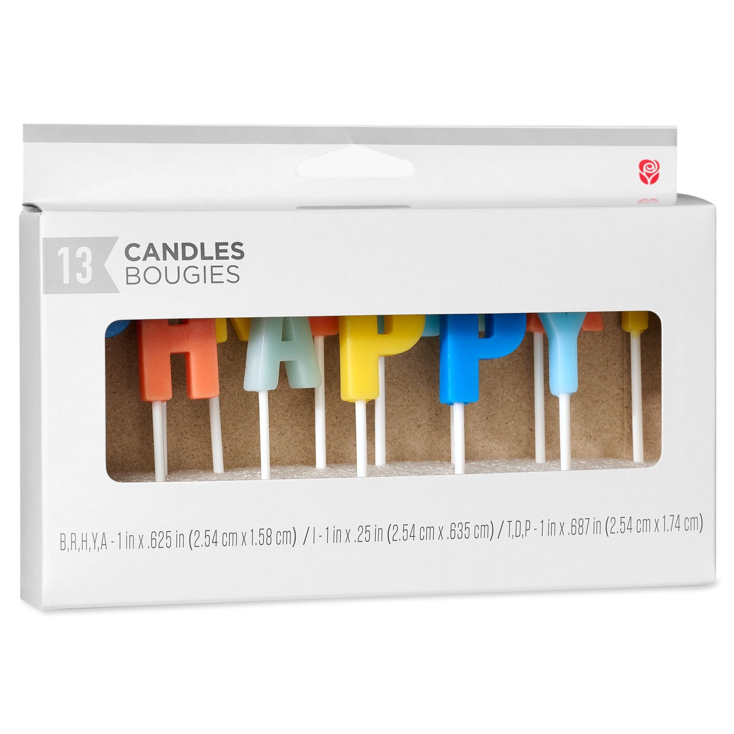 American Greetings Colorful Happy Birthday Toothpick Candles