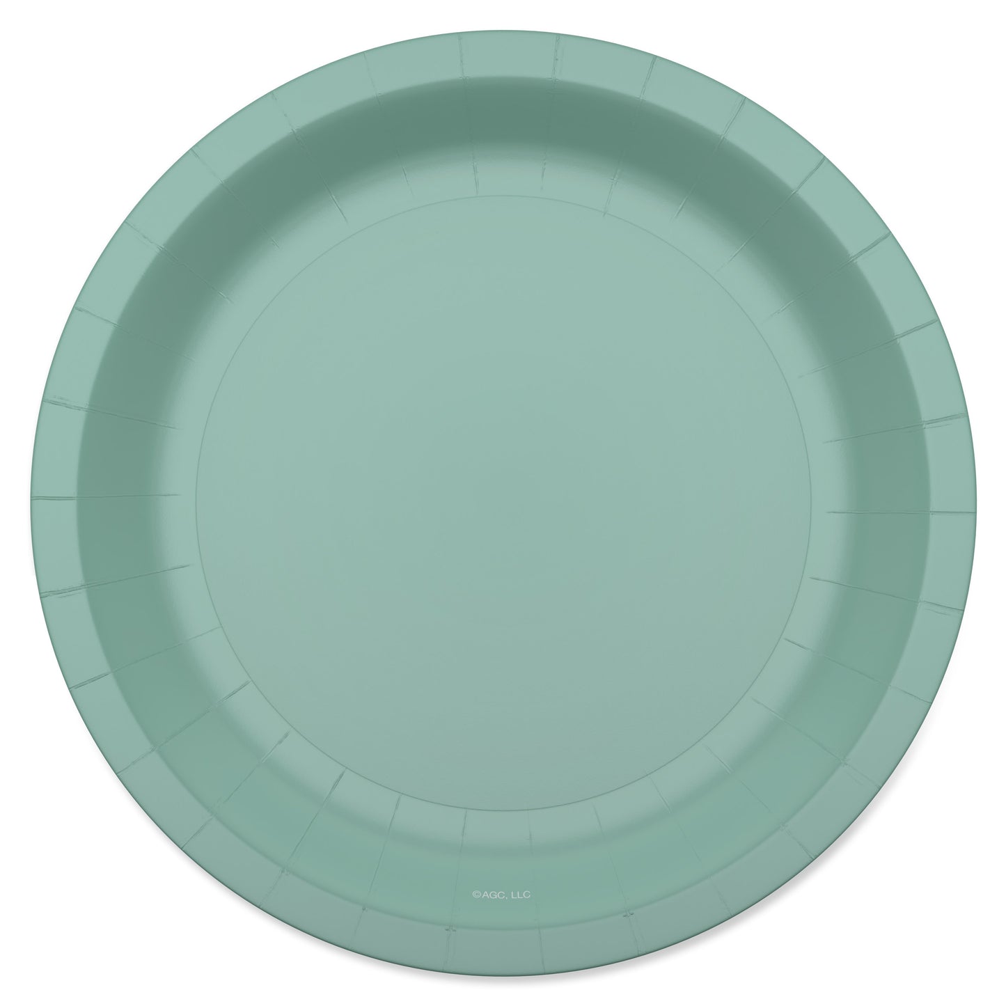 American Greetings Green 7" Paper Plates