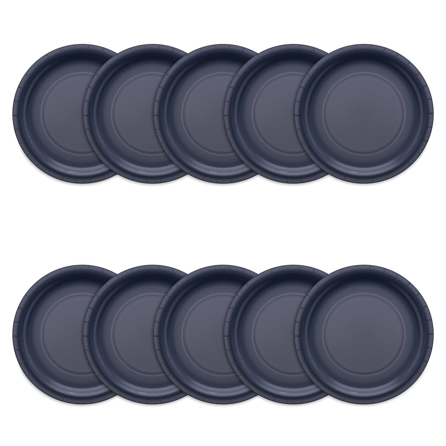 American Greetings Navy Blue 9" Paper Plates