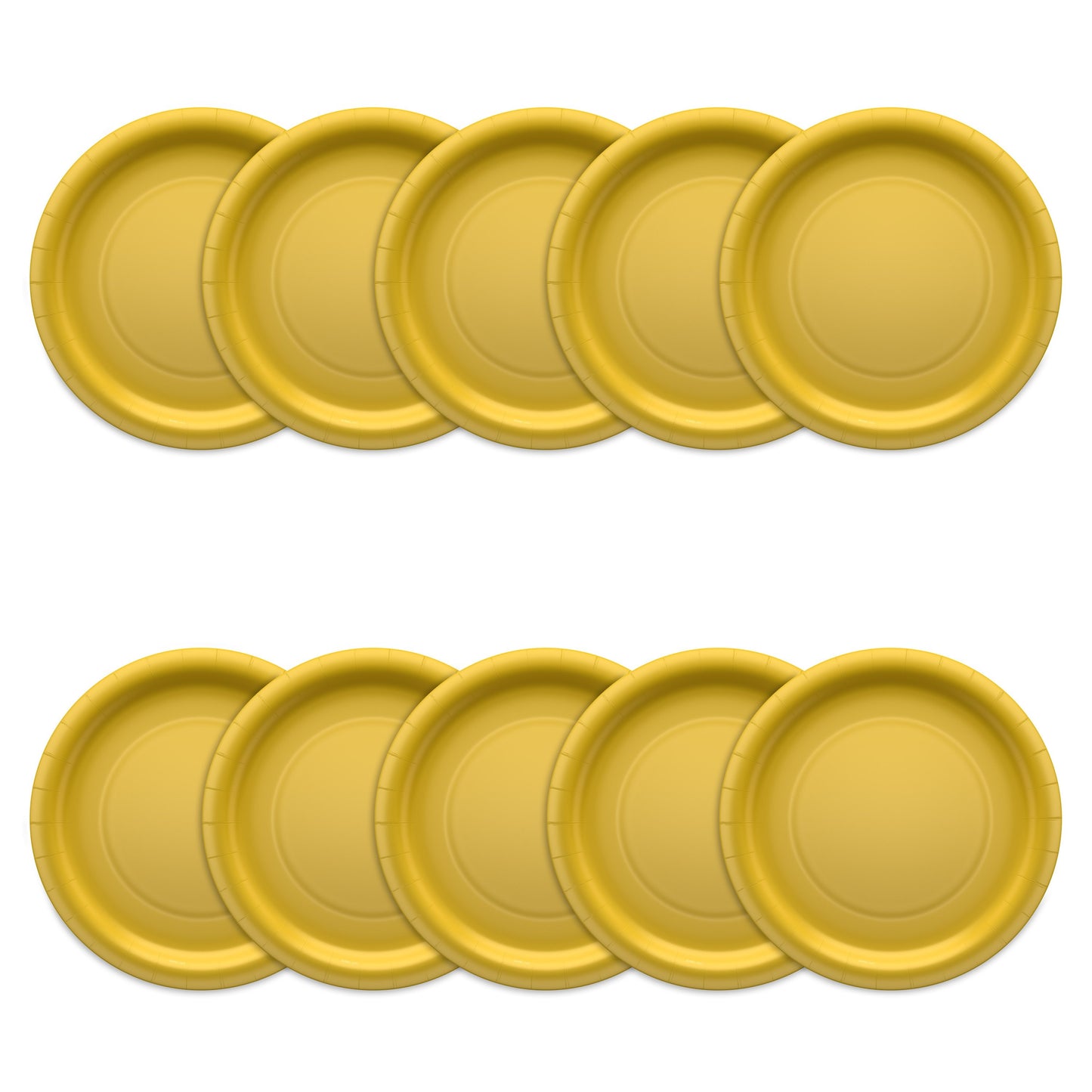 American Greetings Yellow 9" Paper Plates