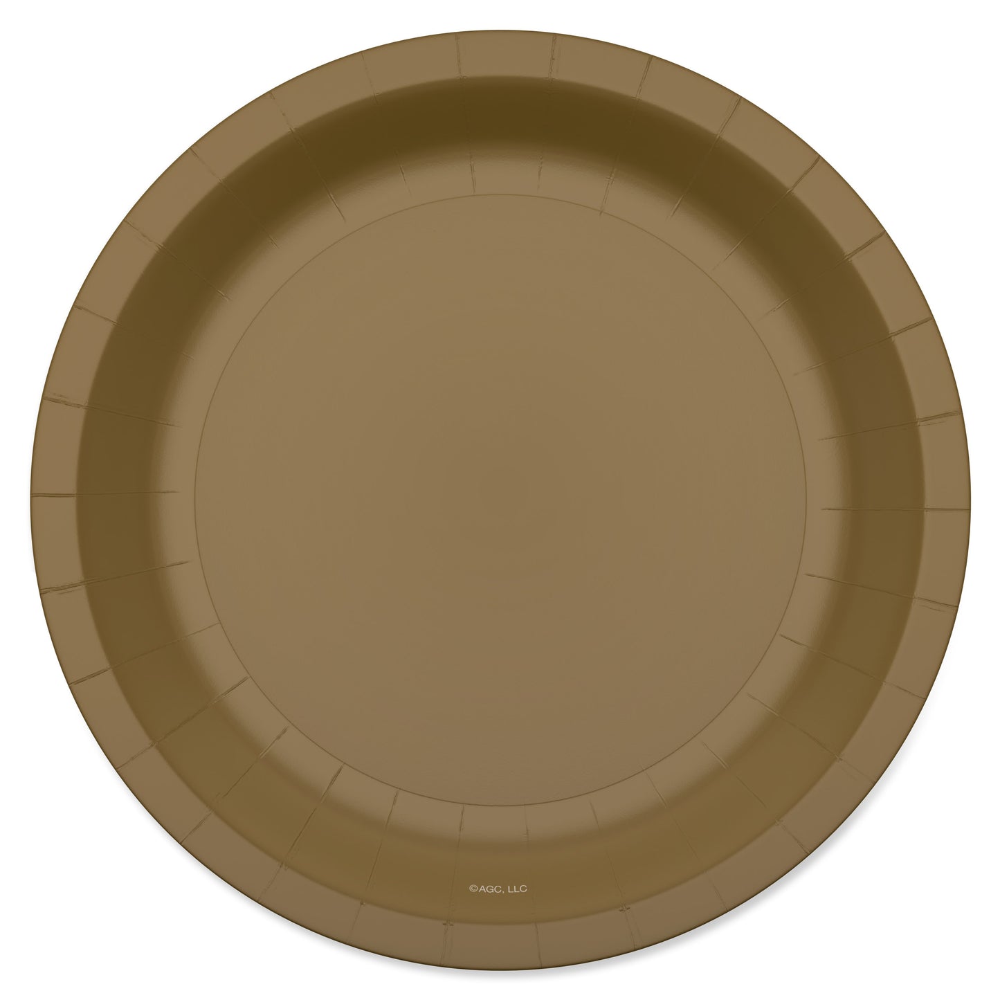 American Greetings Gold 7" Paper Plates