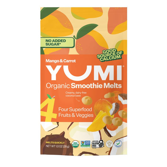 Yumi Organic Smoothie Melts - Mango & Carrot