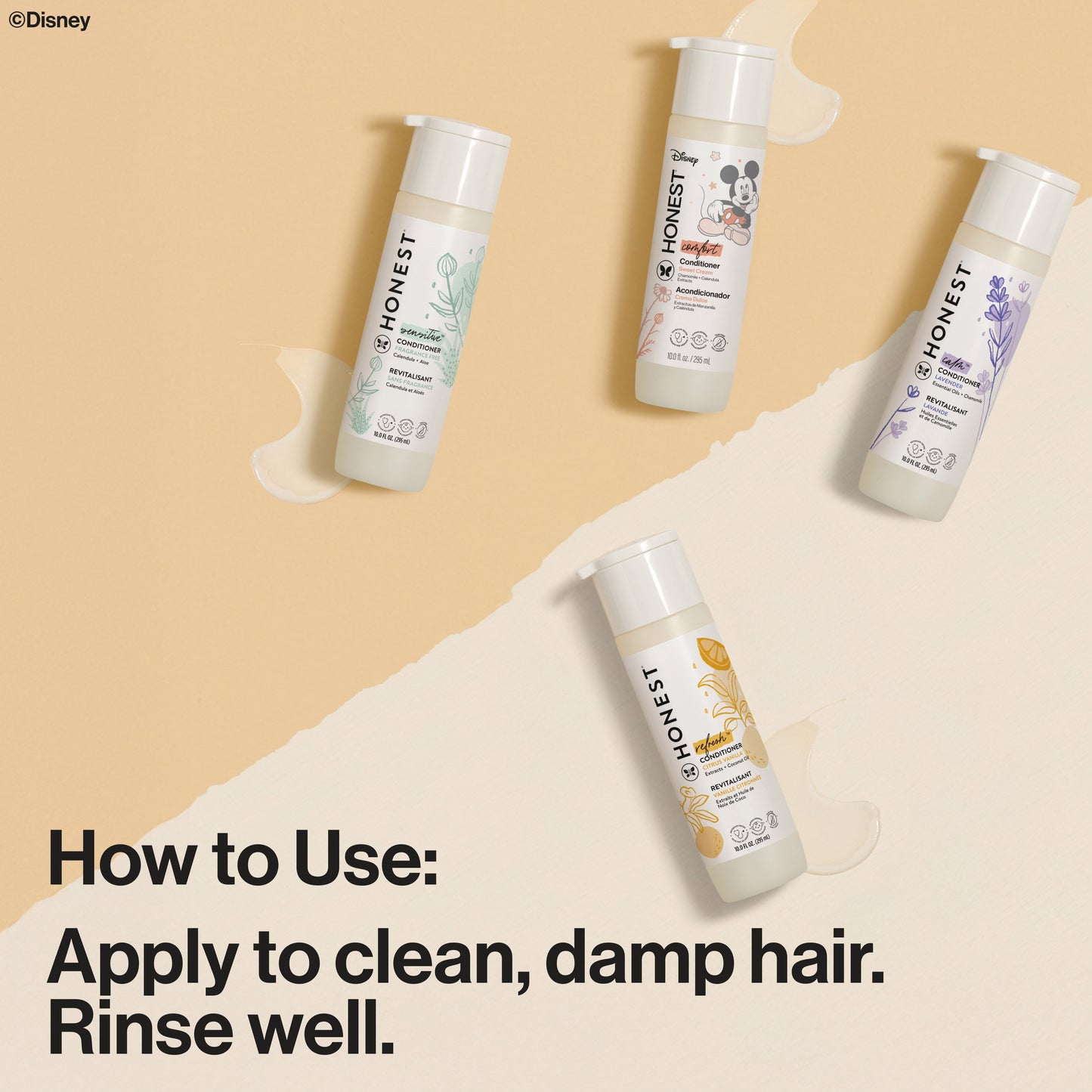 The Honest Company Conditioner - Sweet Cream