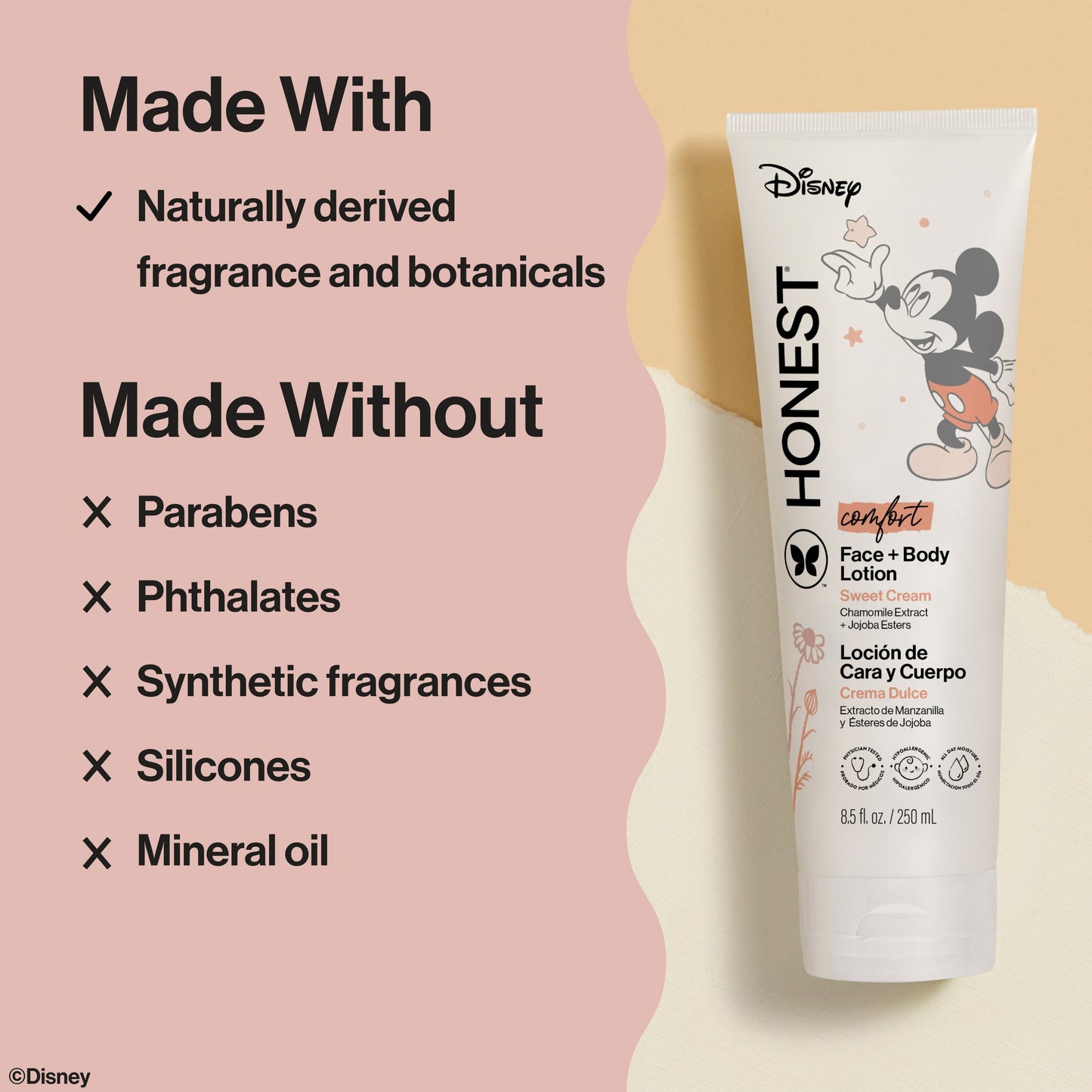 The Honest Company Face & Body Lotion - Sweet Cream
