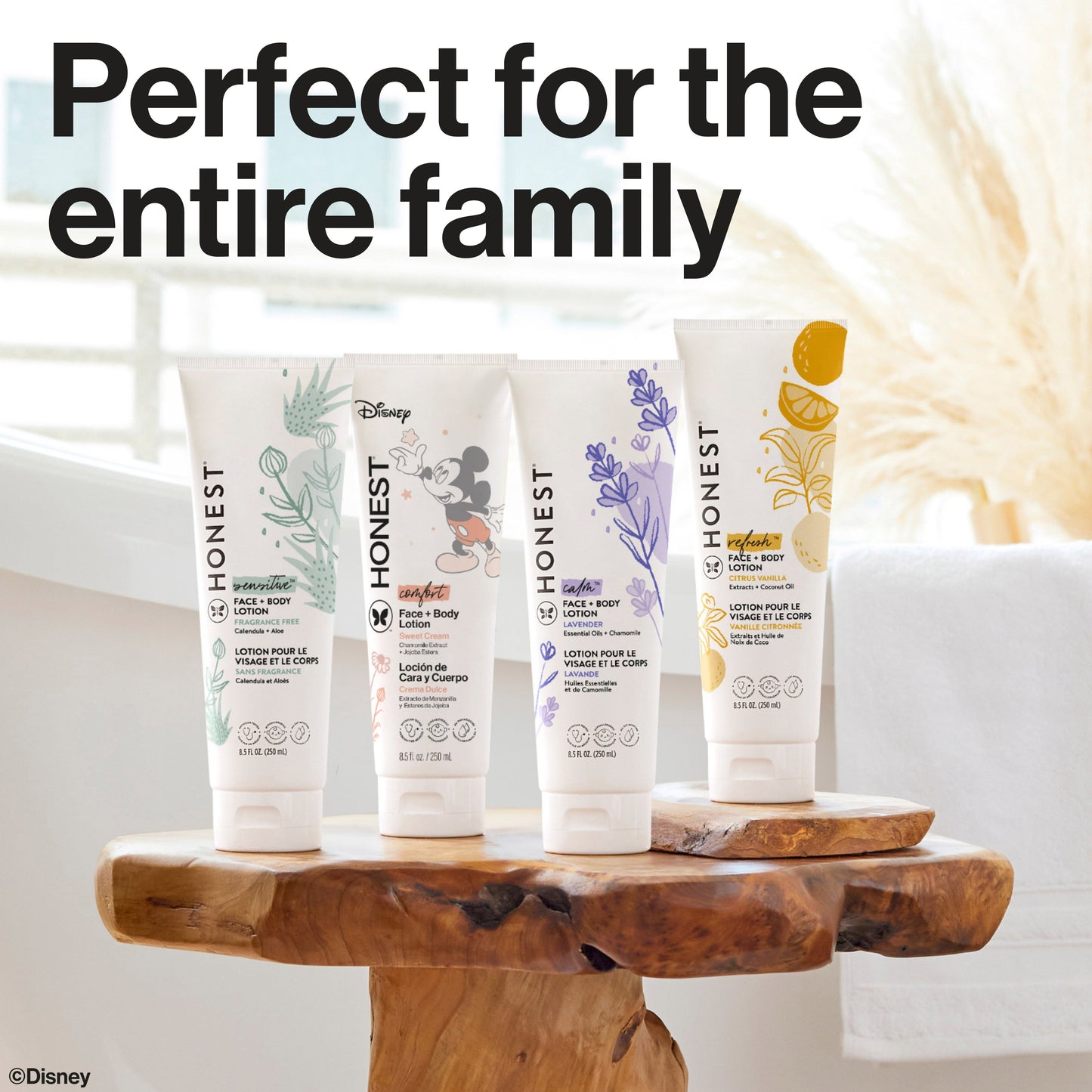 The Honest Company Face & Body Lotion - Sweet Cream