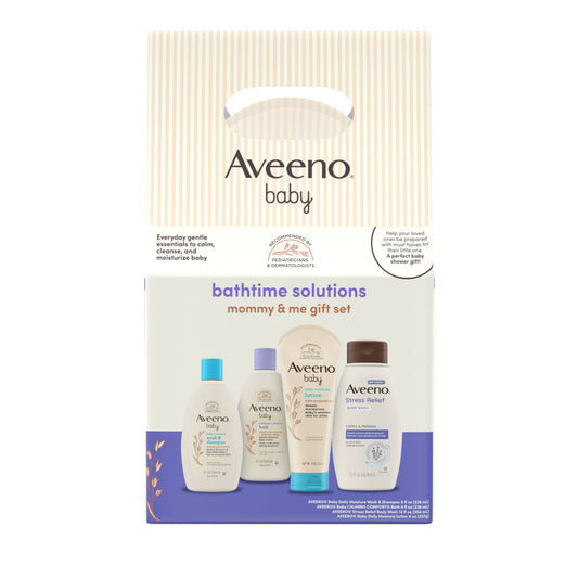 Aveeno Baby Bathtime Solutions Mommy & Me Gift Set