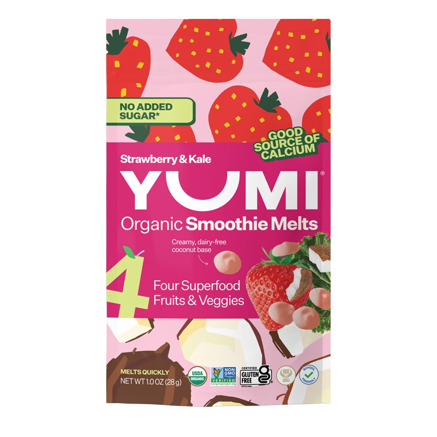 Yumi Organic Smoothie Melts - Strawberry & Kale