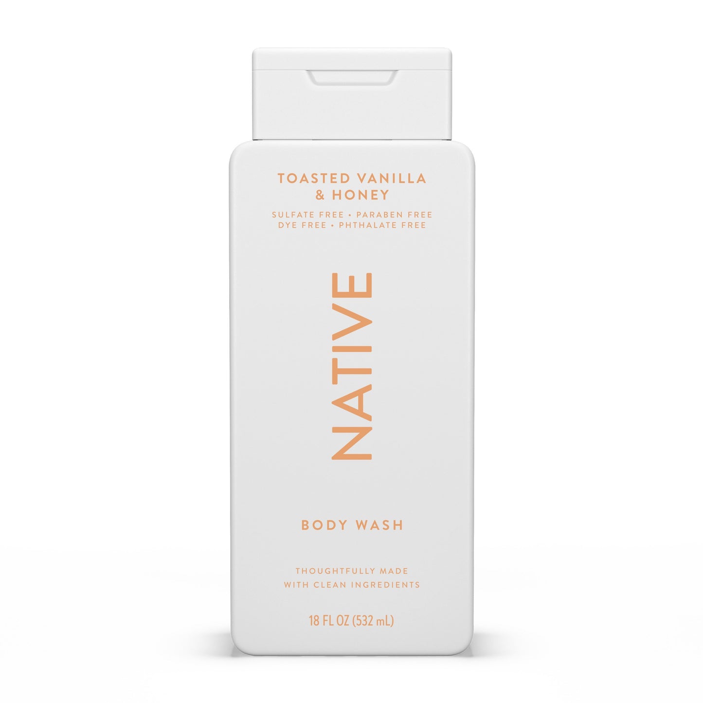 Native Toasted Vanilla & Honey Body  Wash