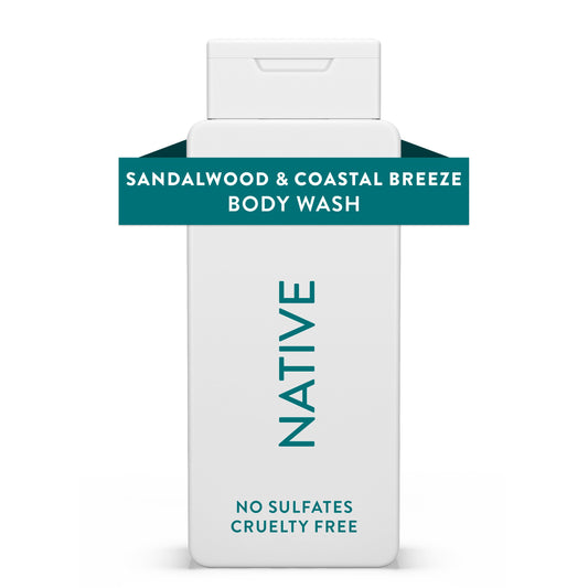 Native Sandalwood & Coastal Breeze Body Wash