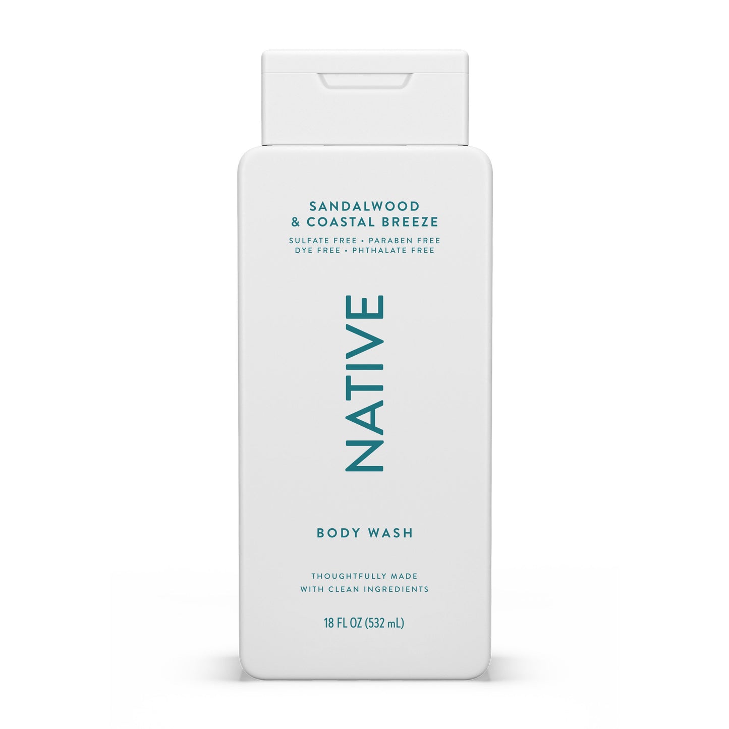 Native Sandalwood & Coastal Breeze Body Wash