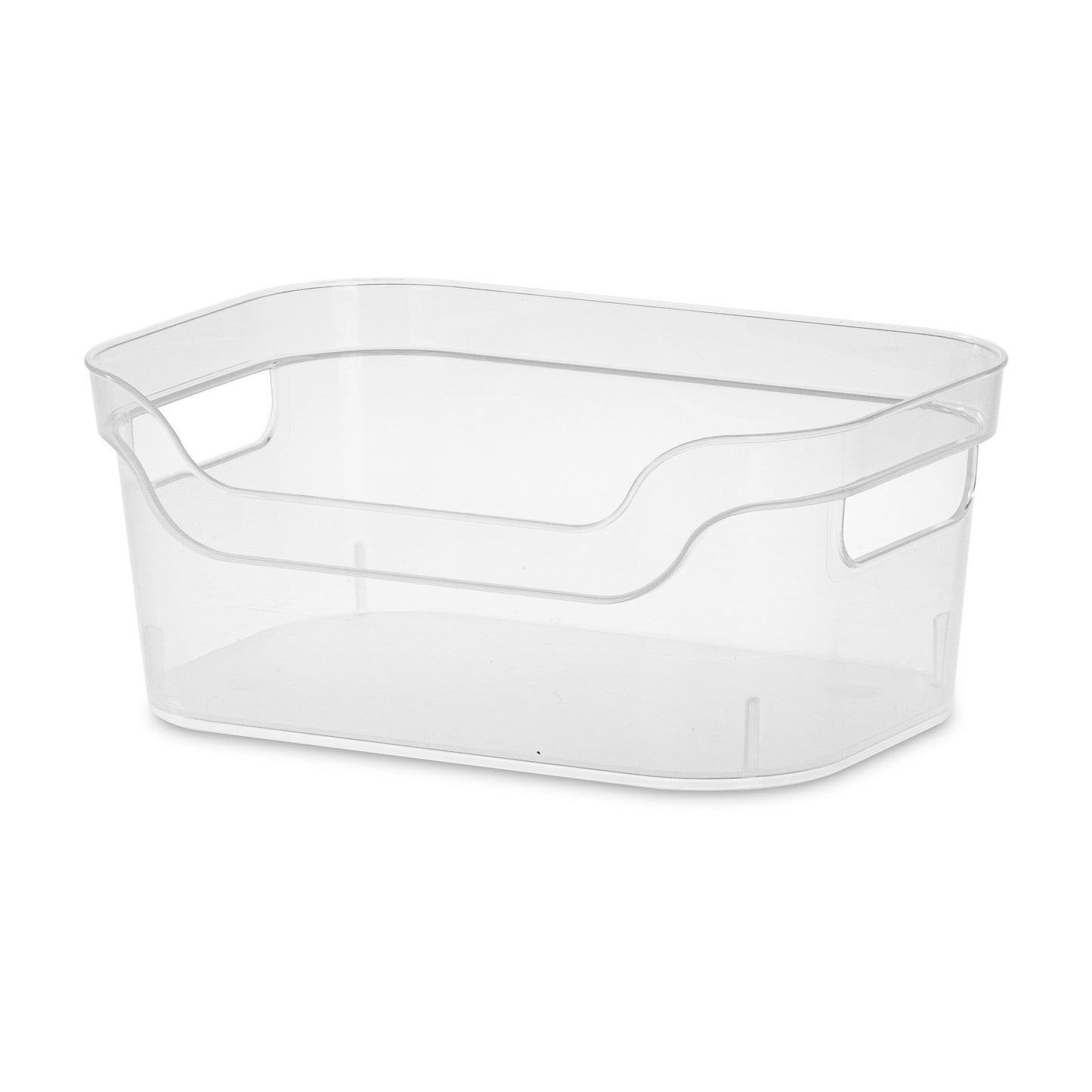 Sterilite Small Open Bins - Clear, 2 pk