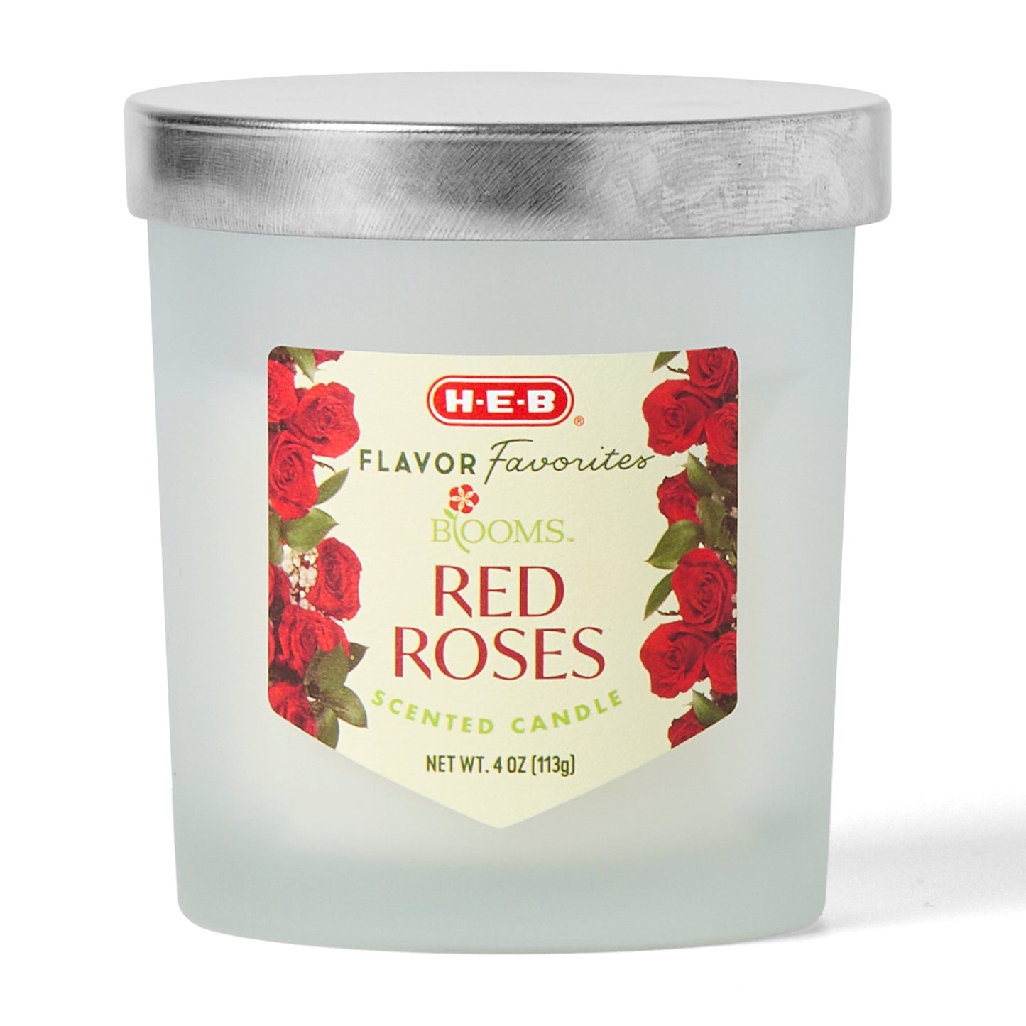 H-E-B Flavor Favorites Blooms Red Roses Scented Candle