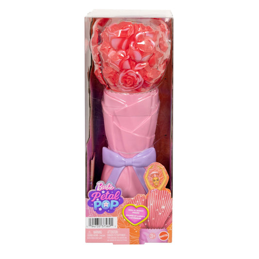 Barbie Petal Pop Flower Doll & Bunny - Rose