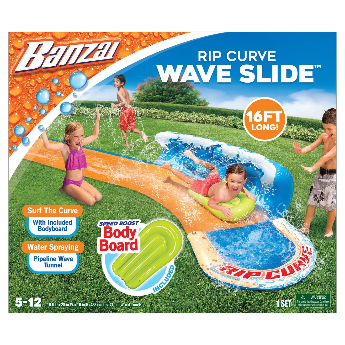 Banzai Rip Curve Wave Water Slide