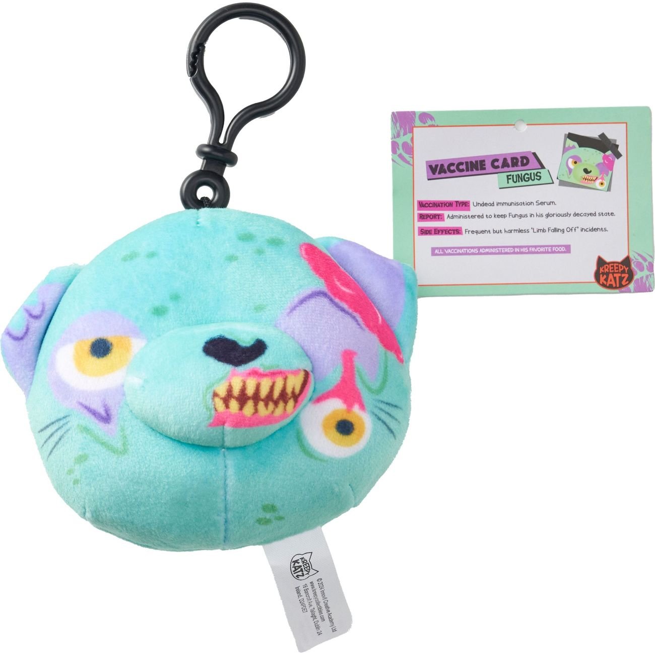 Kreepy Katz Collectible Plush Clip On - Series 1