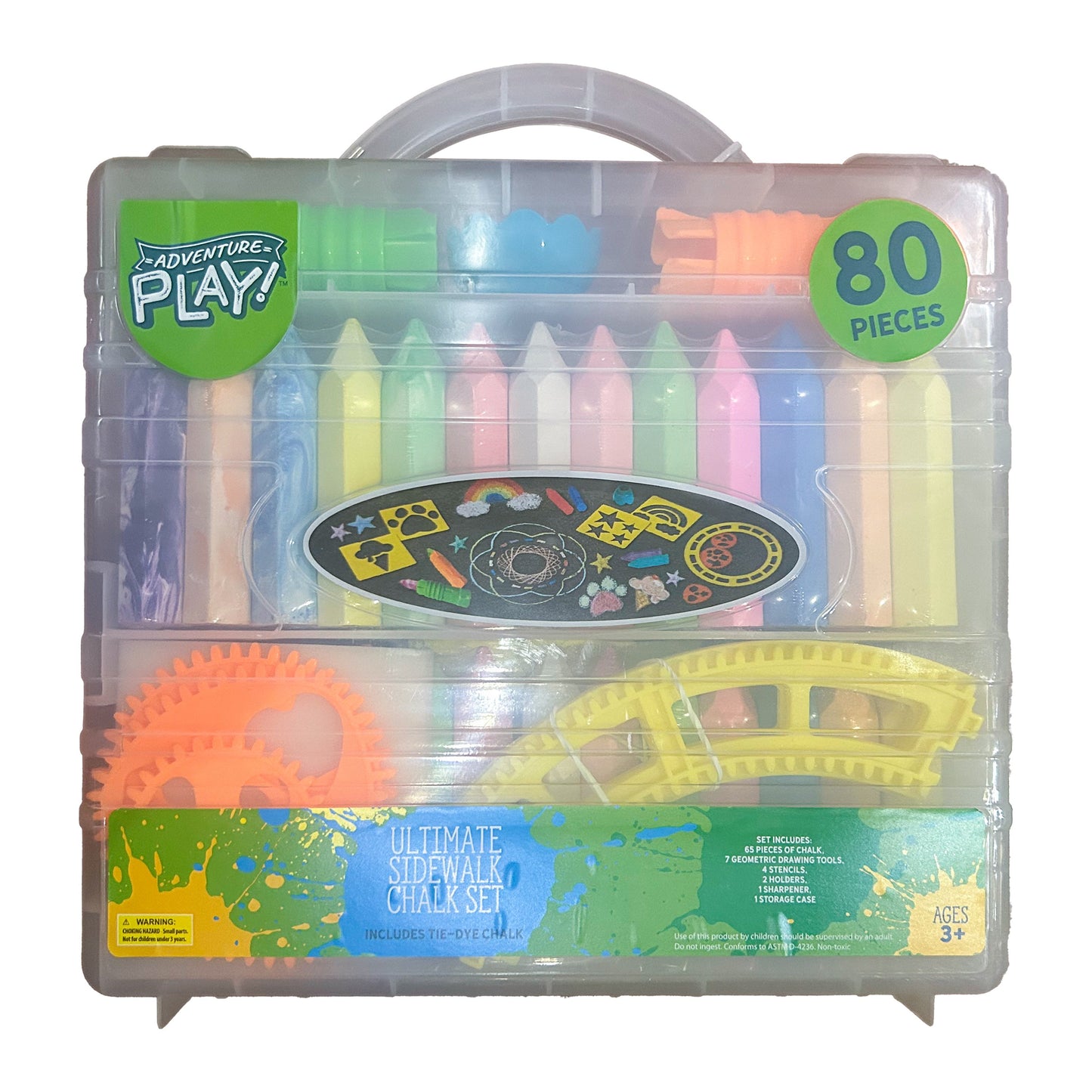 Adventure Play! Ultimate Sidewalk Chalk Set