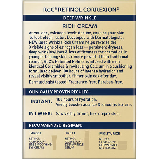 Roc Retinol Correxion Deep Wrinkle Rich Cream