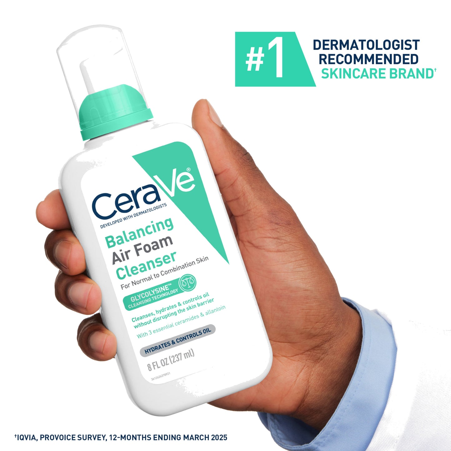 CeraVe Balancing Air Foam Cleanser - Normal to Combination Skin