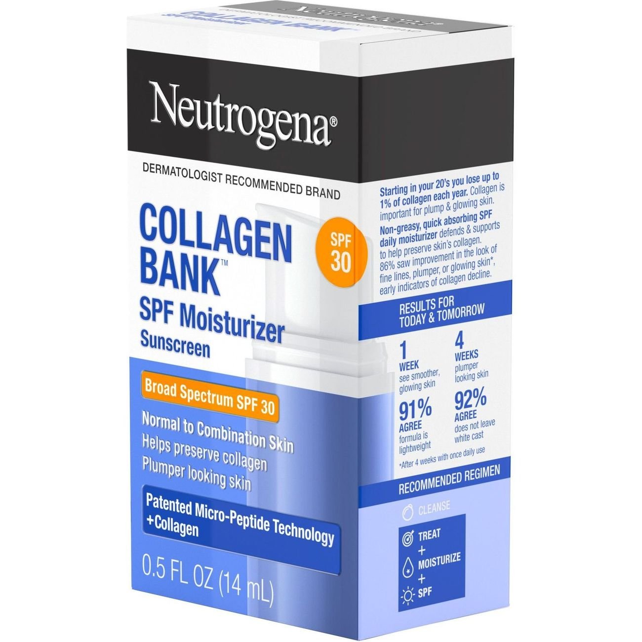 Neutrogena Collagen Bank Moisturizer Sunscreen - SPF 30