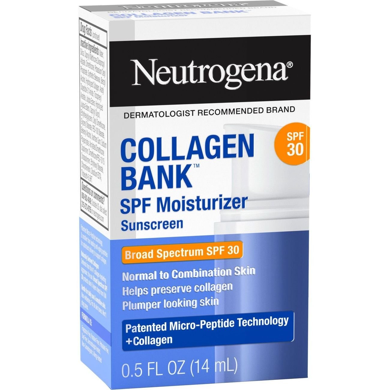 Neutrogena Collagen Bank Moisturizer Sunscreen - SPF 30