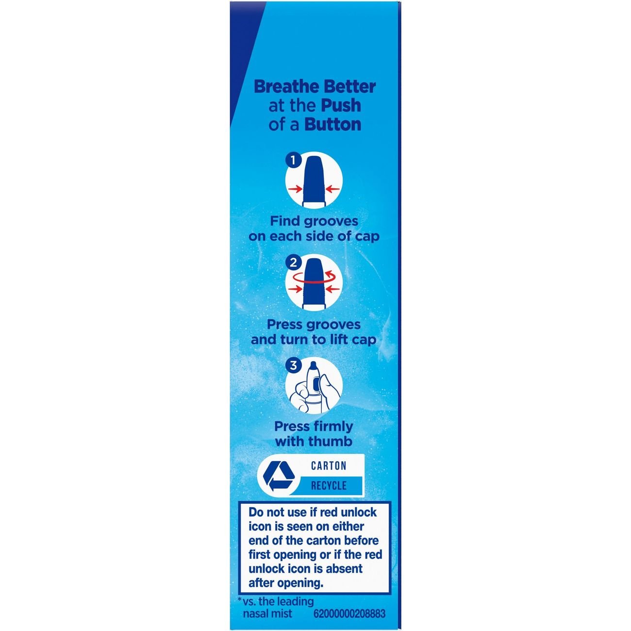 Theraflu Severe Congestion Relief Cooling Nasal Mist, 0.34 Fl Oz