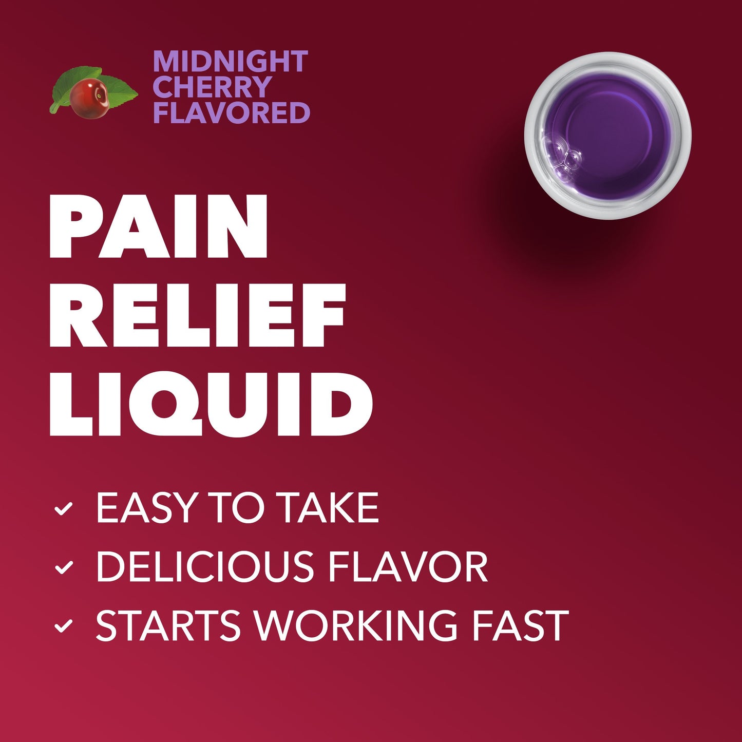 Vicks PainQuil Liquid Nighttime Pain Relief Acetaminophen Max Strength, Backache & Headache Relief + Sleep Aid