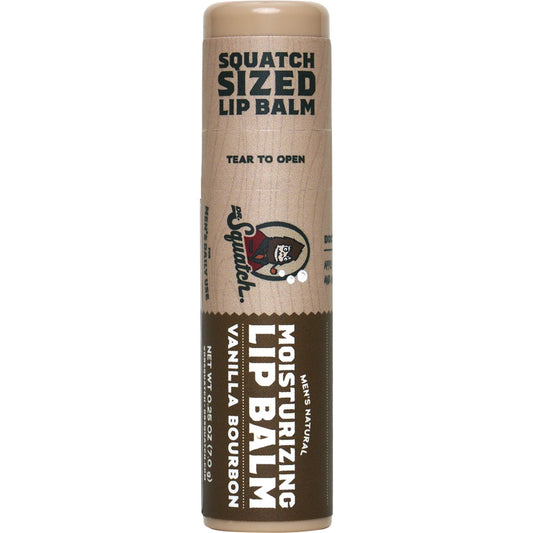 Dr. Squatch Men's Natural Moisturizing Lip Balm - Vanilla Bourbon