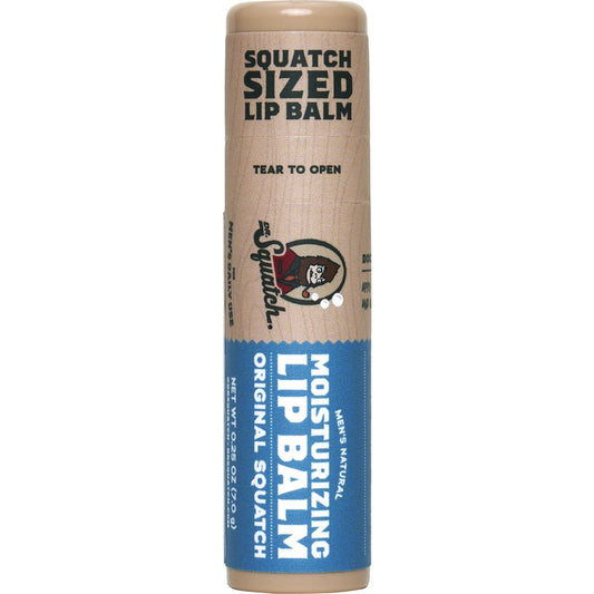 Dr. Squatch Men's Natural Moisturizing Lip Balm - Original
