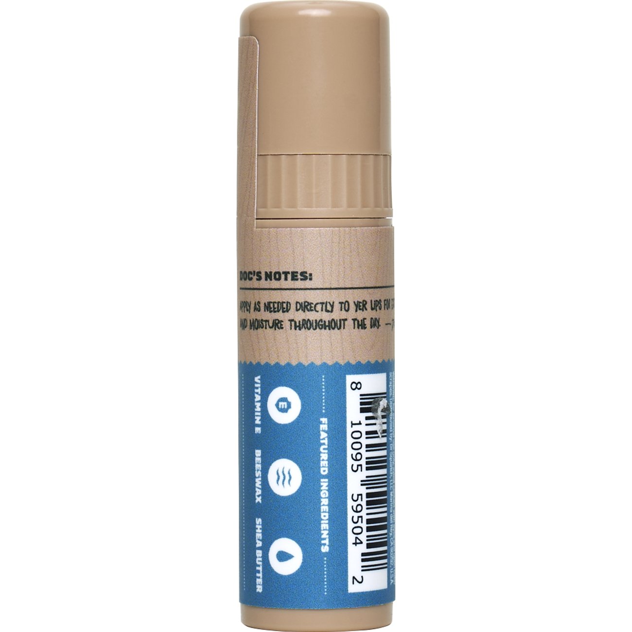 Dr. Squatch Men's Natural Moisturizing Lip Balm - Original