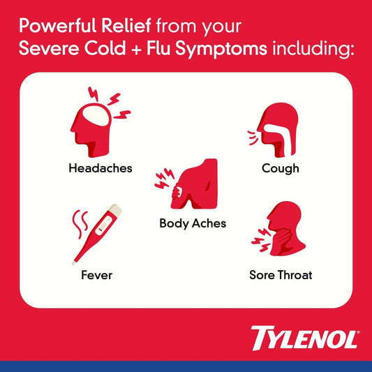 Tylenol Daytime Extra Strength Severe Cough & Sore Throat Liquid - Cherry