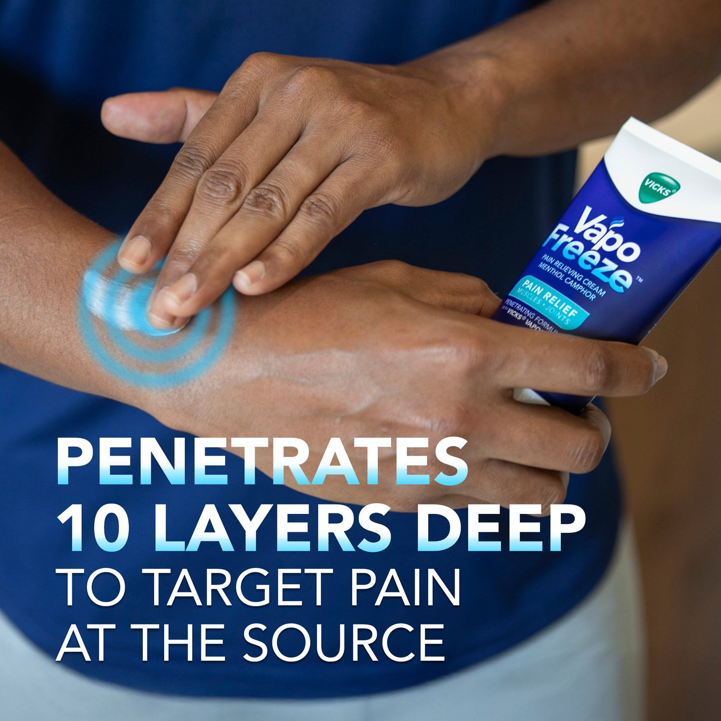 Vicks VapoFreeze Topical Pain Cream, Maximum Strength Menthol for Muscle, Joint, Knee, & Back Pain Relief